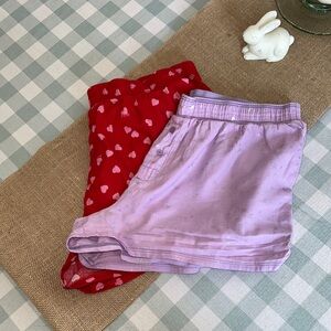 PINK brand sleep boxer shorts